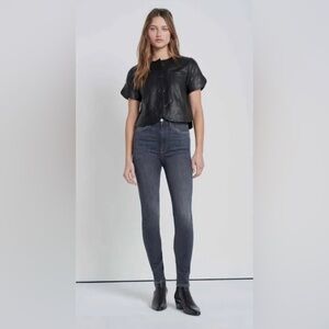 7 For All Mankind Women’s Ultra High Rise Skinny Fit Ankle Jeans
